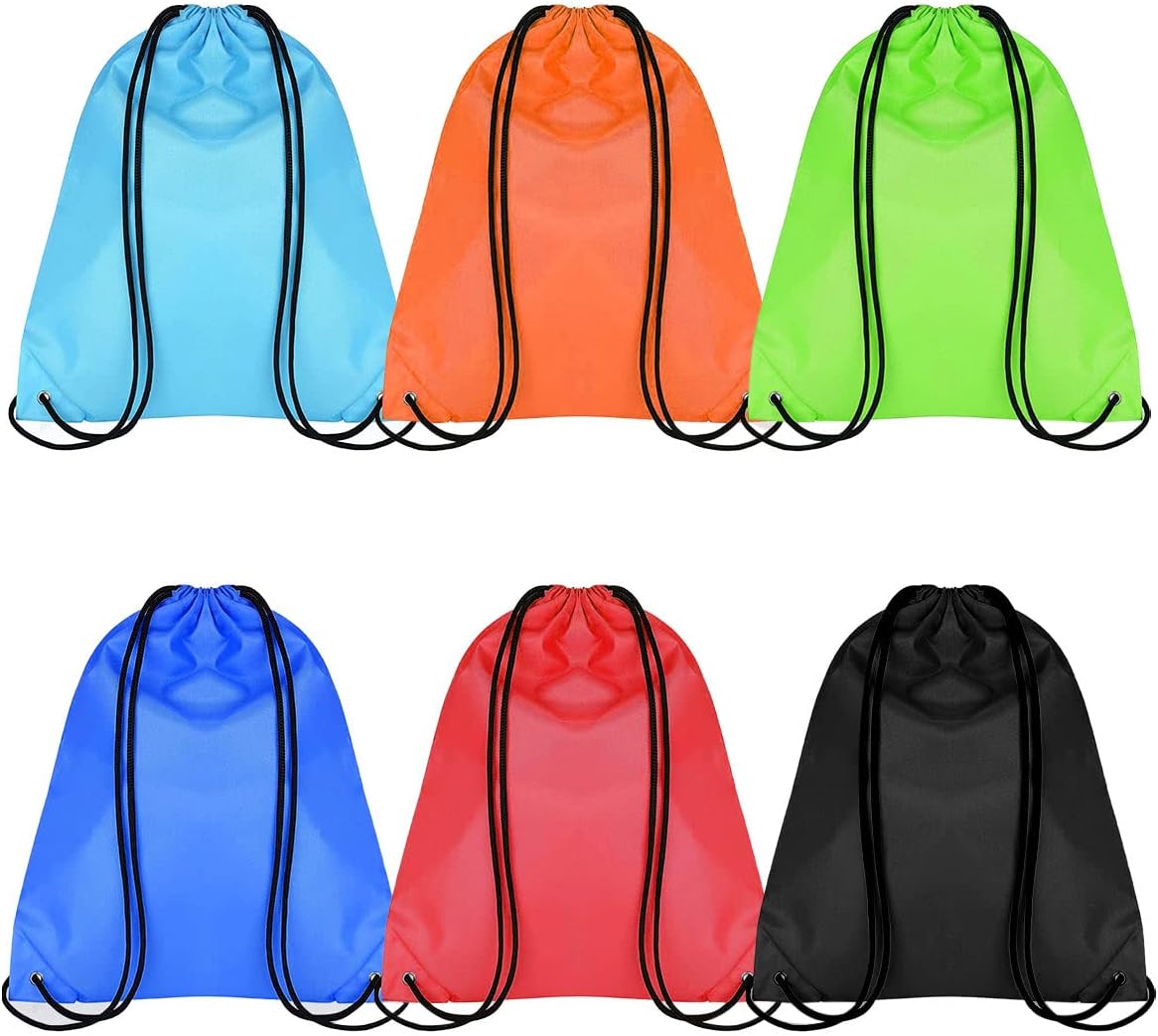 Sac de sport à cordon: 6 Pièces