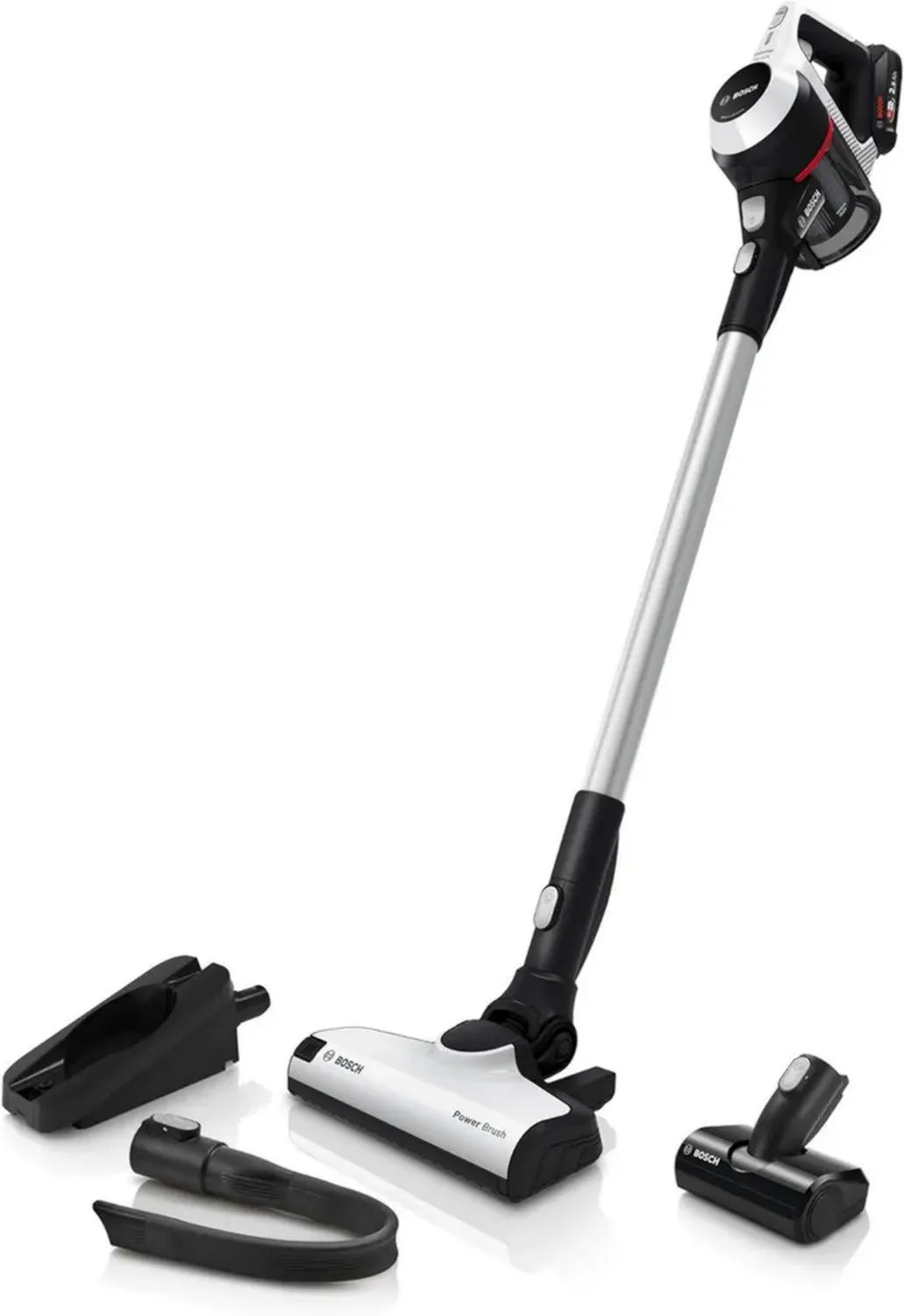 Aspirateur Balai sans Sac Bosch Serie 6 BKS611MTB Noir et Blanc